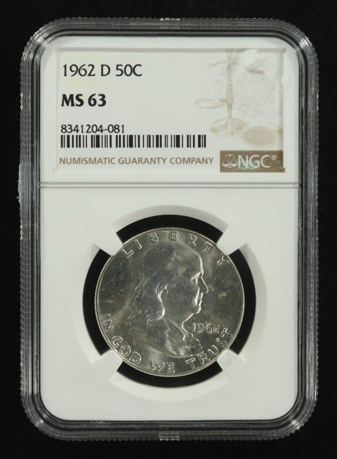 1962-D Kennedy 50C Silver Half Dollar (NGC MS63) at PristineAuction.com 1962-D Kennedy 50C Silver Half Dollar (NGC MS63) at PristineAuction.com