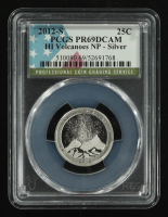 2012-S U.S National Parks Quarter, Hawaii Volcanos NP - 90% Silver Deep Cameo Proof (PCGS PR69DCAM) at PristineAuction.com