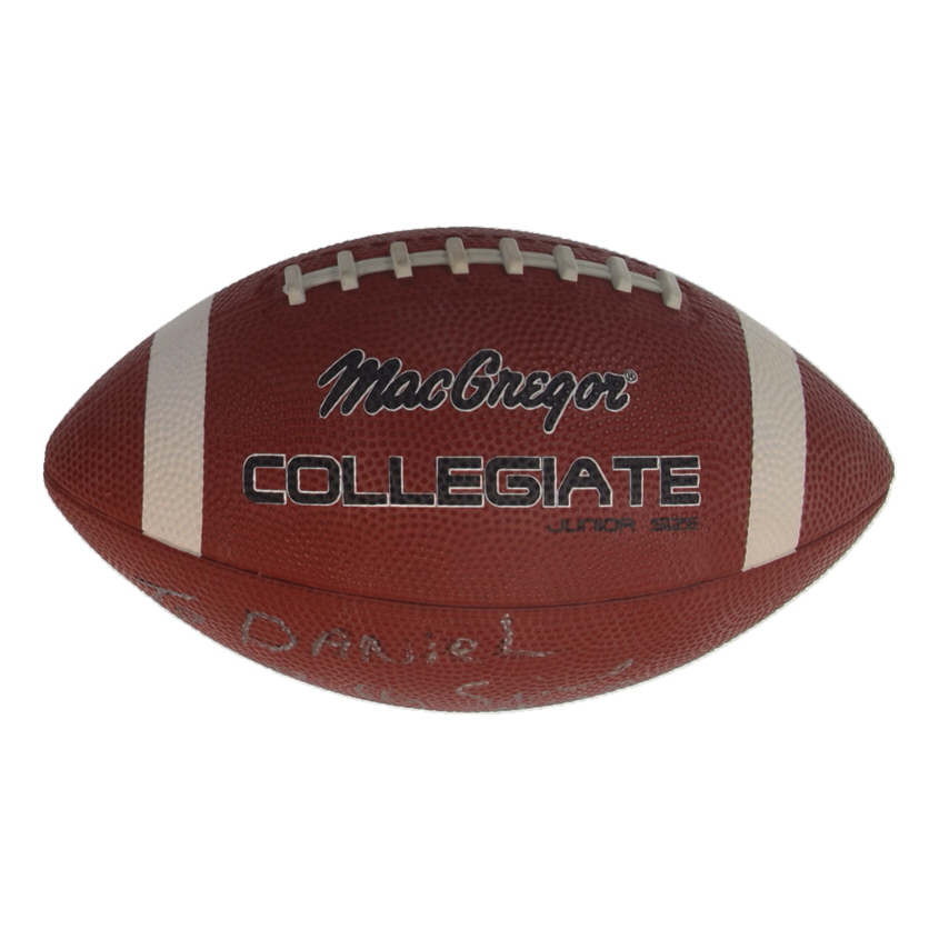 Billy Sims Signed Collegiate Football (JSA) at PristineAuction.com Billy Sims Signed Collegiate Football (JSA) at PristineAuction.com