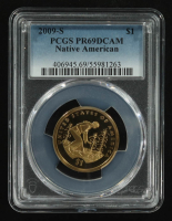 2009-S Native American $1 Dollar, Three Sisters - Deep Cameo Proof (PCGS PR69DCAM) at PristineAuction.com