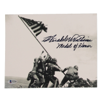 Hershel W. Williams Signed 8x10 Photo Inscribed "Medal of Honor" (Beckett) at PristineAuction.com