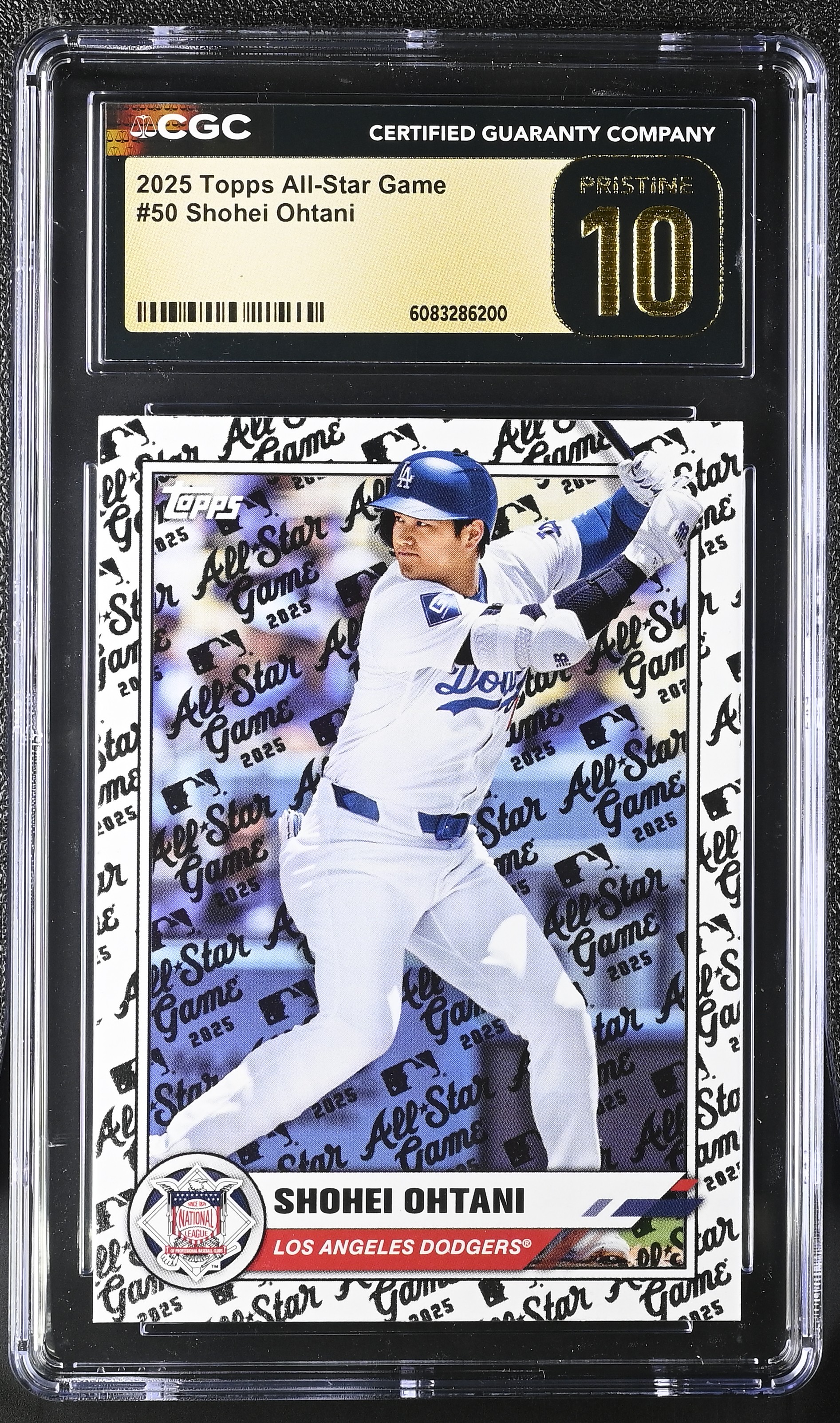 Shohei Ohtani 2025 Topps All-star Game #50 (CGC 10 | Black Label ...