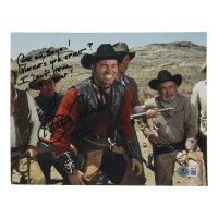 Burton Gilliam Signed "Blazing Saddles" 8x10 Photo with Movie Quote Inscription (Beckett) at PristineAuction.com
