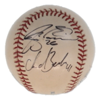 Jay Witasick & Chad Zerbe Signed OML Baseball (JSA) at PristineAuction.com