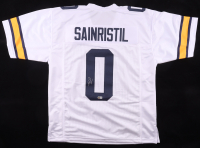 Mike Sainristil Signed Jersey (Beckett) at PristineAuction.com