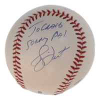 Bucky Dent Signed OML Baseball Inscribed "Sorry Pal" (JSA) at PristineAuction.com