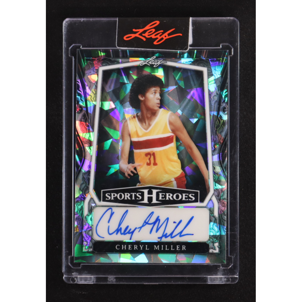 Cheryl Miller 2025 Leaf Metal Sports Heroes Autograph Crystal #BA-CM1 #3/35 RC at PristineAuction.com