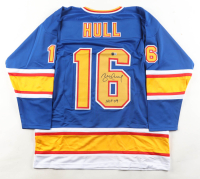 Brett Hull Signed Jersey Inscribed "HOF 09" (Beckett) at PristineAuction.com