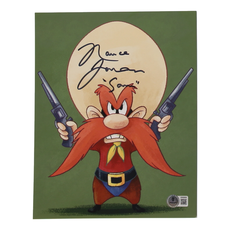 Maurice LaMarche Signed "Looney Tunes" 8x10 Photo Inscribed "Sam" (Beckett) at PristineAuction.com Maurice LaMarche Signed "Looney Tunes" 8x10 Photo Inscribed "Sam" (Beckett) at PristineAuction.com