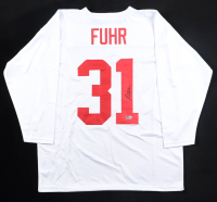 Grant Fuhr Signed Jersey (Beckett) at PristineAuction.com