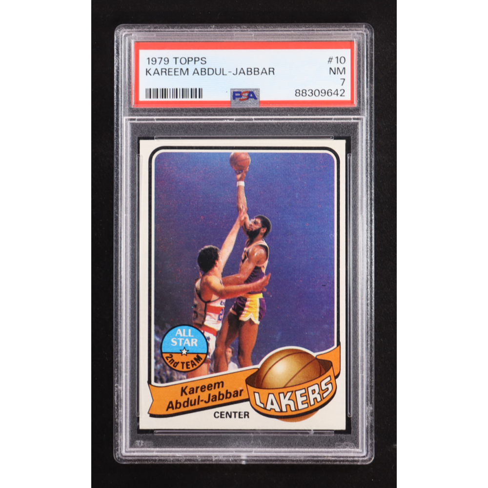 Kareem Abdul-Jabbar 1979-80 Topps AS #10 (PSA 7) at PristineAuction.com
