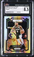 Damian Lillard 2023-24 Panini Prizm Hyper #35 (CGC 8.5) at PristineAuction.com