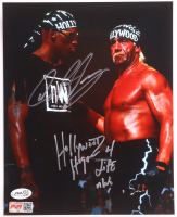 Dennis Rodman & Hulk Hogan Signed 8x10 Photo Inscribed "4 Life NWO" (JSA) at PristineAuction.com