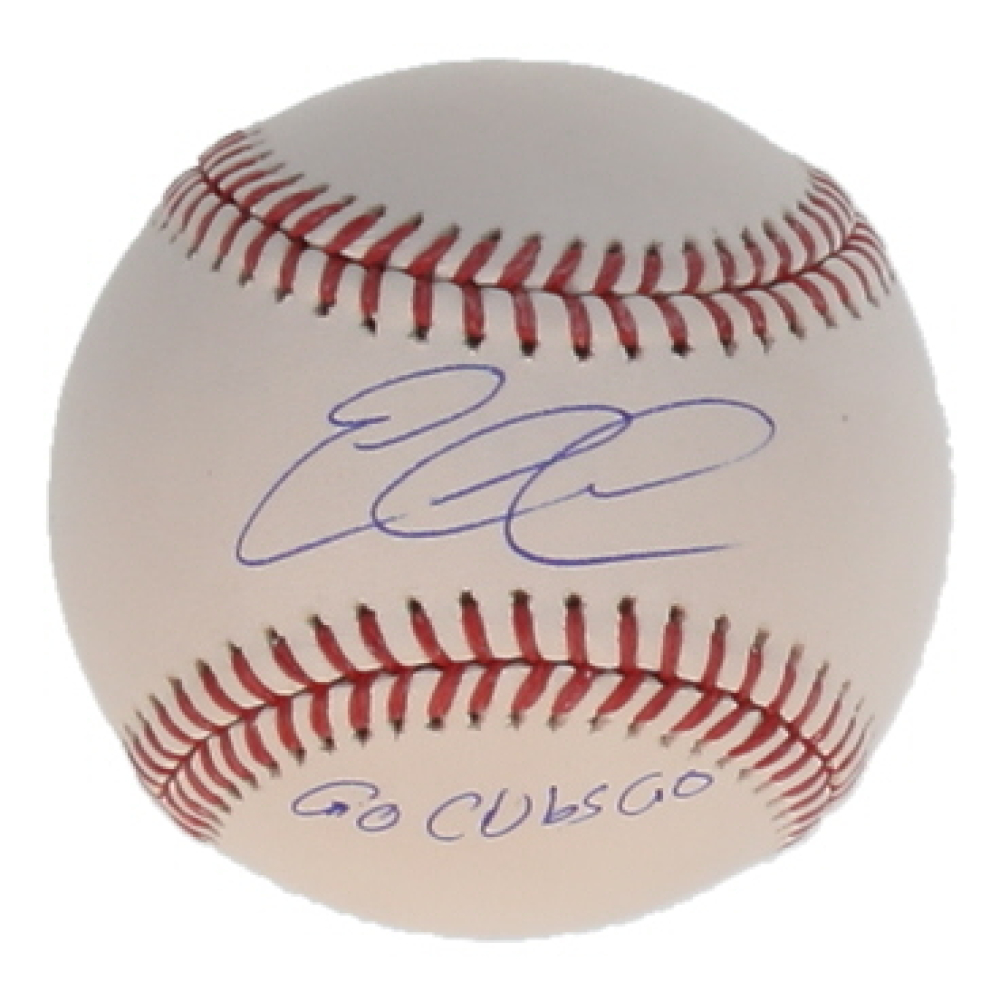 Pete Crow-Armstrong Signed OML Baseball Inscribed "Go Cubs Go" (Wilder) at PristineAuction.com