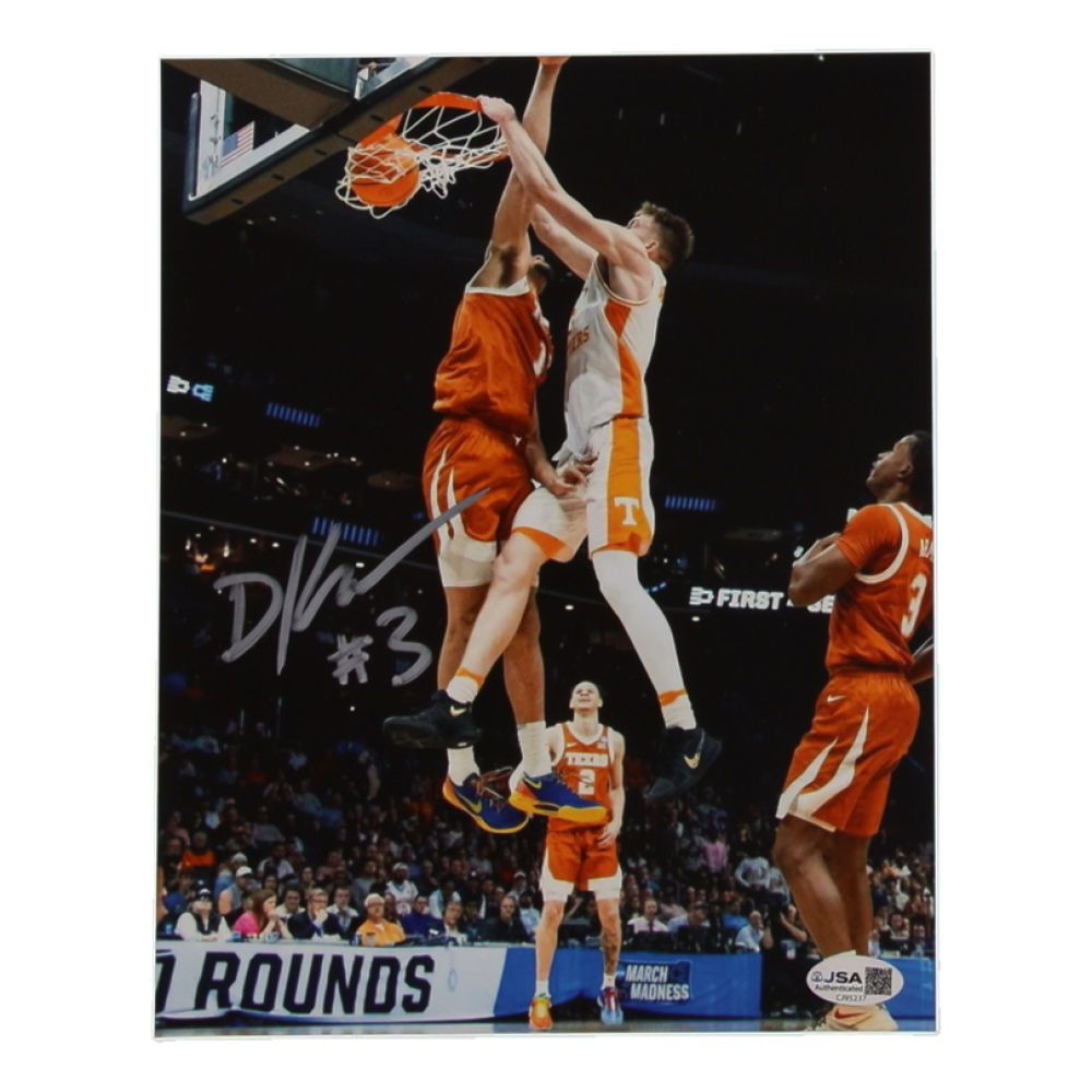 Dalton Knecht Signed Tennessee Volunteers 8x10 Photo (JSA) at PristineAuction.com