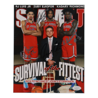 Rick Pitino, RJ Luis Jr., Zuby Ejiofor & Kadary Richmond Signed St. John's Red Storm 8x10 Photo (JSA) at PristineAuction.com