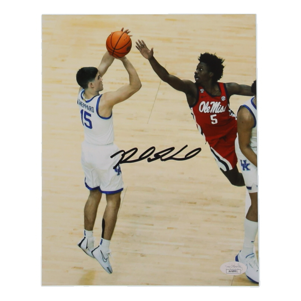 Reed Sheppard Signed Kentucky Wildcats 8x10 Photo (JSA) at PristineAuction.com