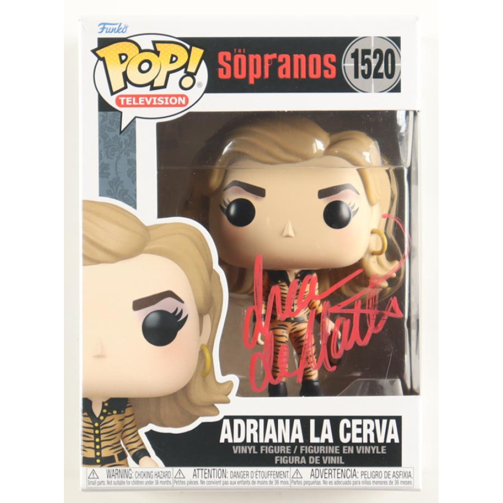 Drea de Matteo Signed "The Sopranos" #1520 Adriana La Cerva Funko Pop! Vinyl Figure (Beckett) at PristineAuction.com