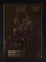 Kobe Bryant 1996-97 Fleer Purple Signature 23KT Gold Card #NNO RC at PristineAuction.com