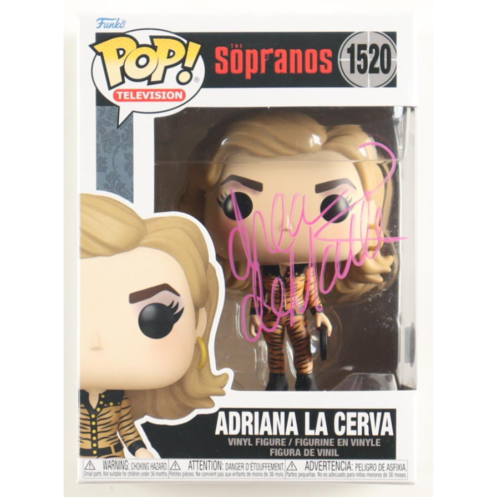 Drea de Matteo Signed "The Sopranos" #1520 Adriana La Cerva Funko Pop! Vinyl Figure (Beckett) at PristineAuction.com