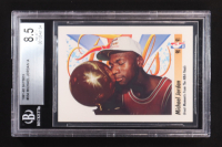 Michael Jordan 1991-92 Skybox IA #334 (BGS 8.5) at PristineAuction.com