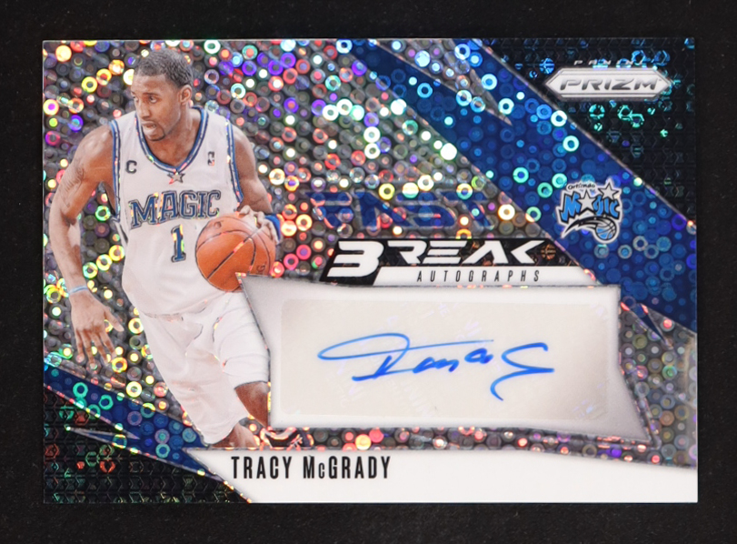 Tracy McGrady 2024-25 Panini Prizm Fast Break Autographs #23 at PristineAuction.com Tracy McGrady 2024-25 Panini Prizm Fast Break Autographs #23 at PristineAuction.com