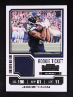 Jaxon Smith-Njigba 2023 Panini Contenders Rookie Ticket Swatches #17 RC at PristineAuction.com