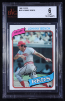 Johnny Bench 1980 Topps #100 (BVG 6) at PristineAuction.com