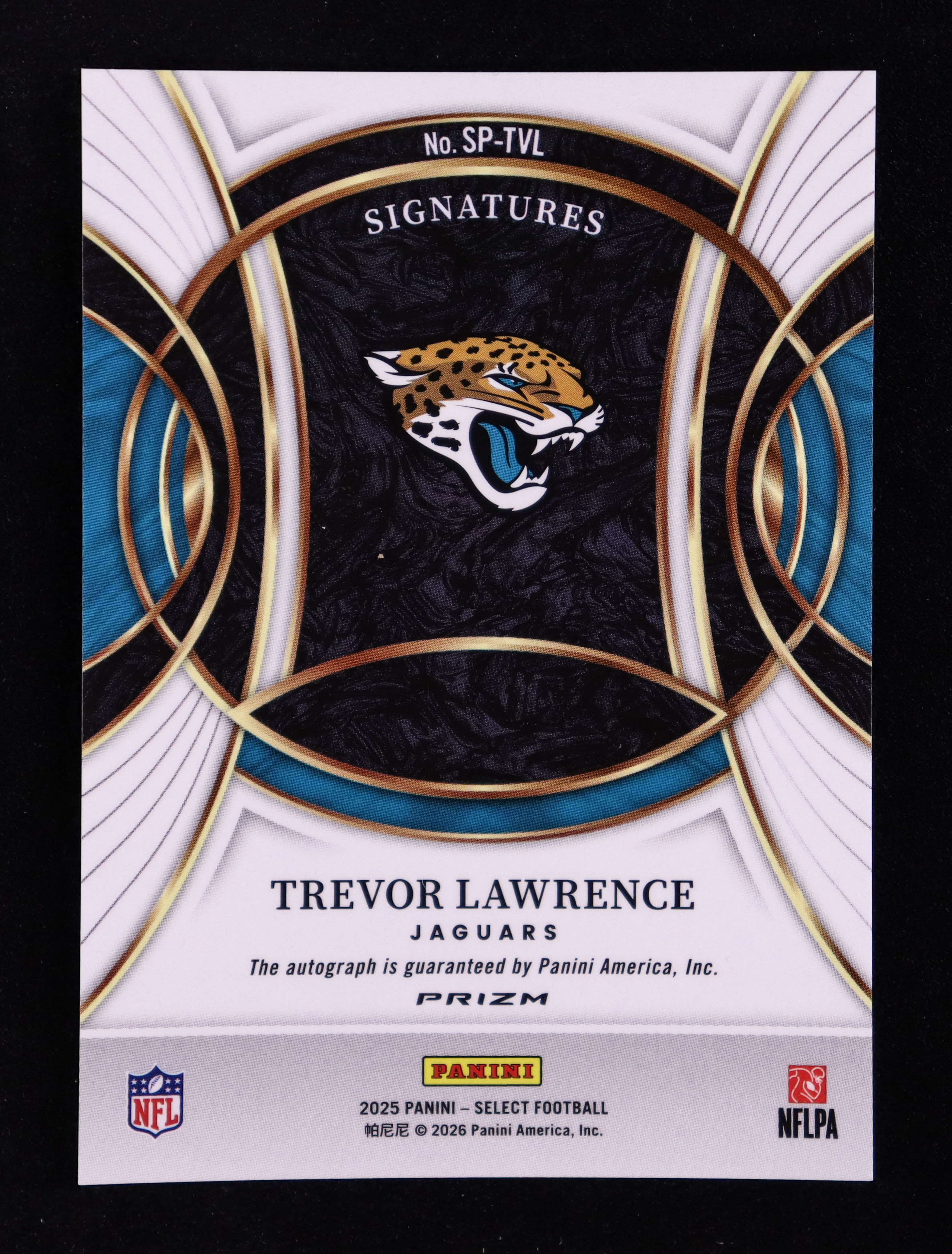 Trevor Lawrence 2025 Select Signatures Prizm #10 at PristineAuction.com Trevor Lawrence 2025 Select Signatures Prizm #10 at PristineAuction.com