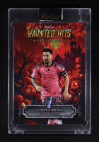 Lionel Messi 2025 Wild Card Haunted Hits Monster Hunt Ray wave Orange #HHP-LM #1/1 at PristineAuction.com