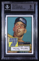 Mickey Mantle 2006 Topps Target Factory Set Mantle Memorabilia #MMR52 52T (BGS 9) at PristineAuction.com