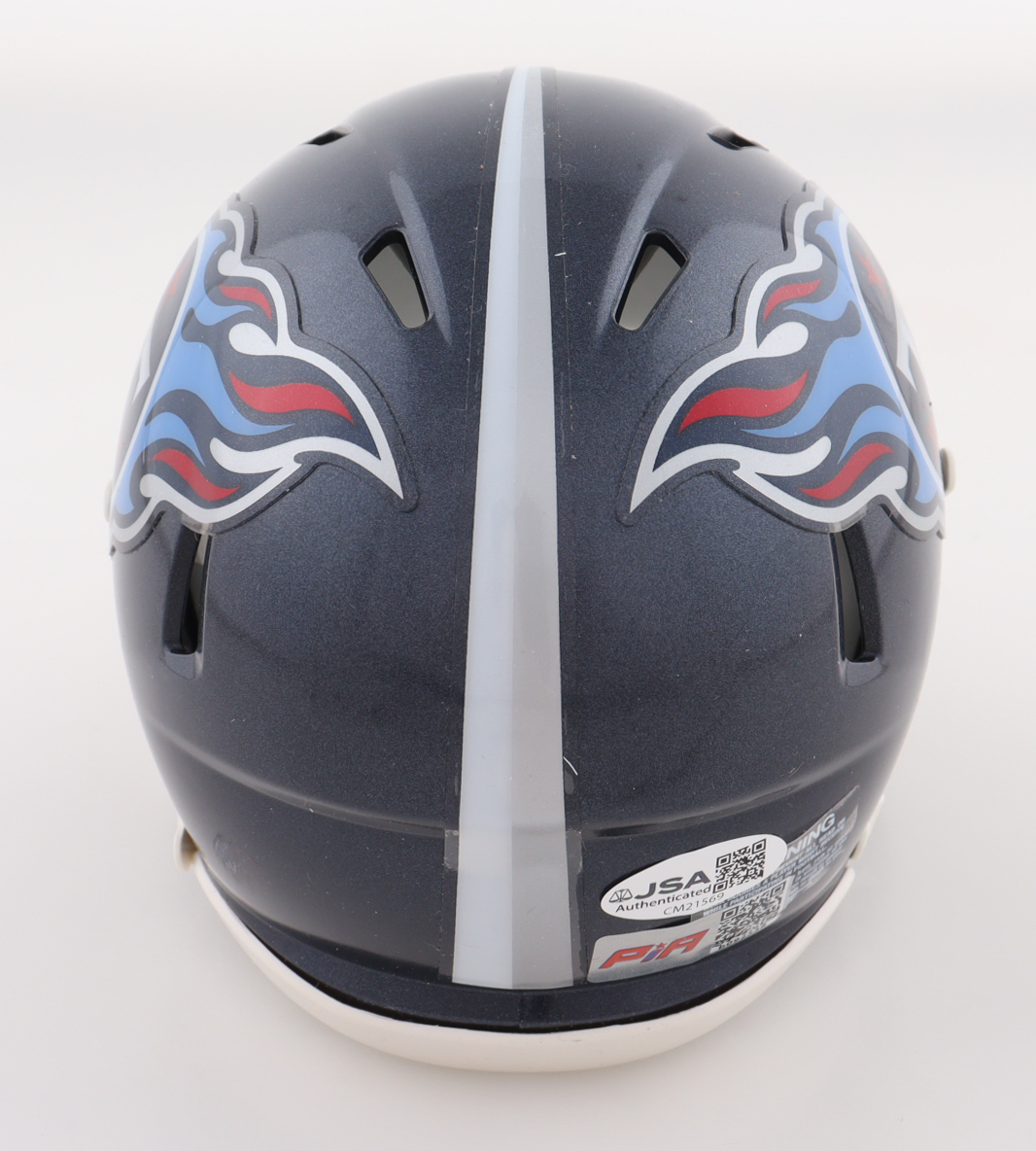 Vince Young Signed Titans Speed Mini Helmet (JSA & PIA) at PristineAuction.com Vince Young Signed Titans Speed Mini Helmet (JSA & PIA) at PristineAuction.com