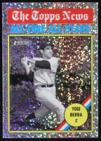 Yogi Berra 2025 Topps Heritage Chrome Silver Sparkle Refractors #344 AS at PristineAuction.com