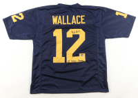 Josh Wallace Signed Jersey Inscribed "23 Natty Champ!" (Playball Ink) at PristineAuction.com