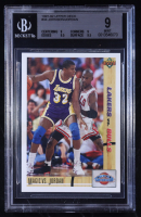 Magic Johnson vs. Michael Jordan 1991-92 Upper Deck #34 CC (BGS 9) at PristineAuction.com
