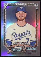 Bobby Witt Jr. 2025 Topps Allen and Ginter Chrome Refractors #123 at PristineAuction.com