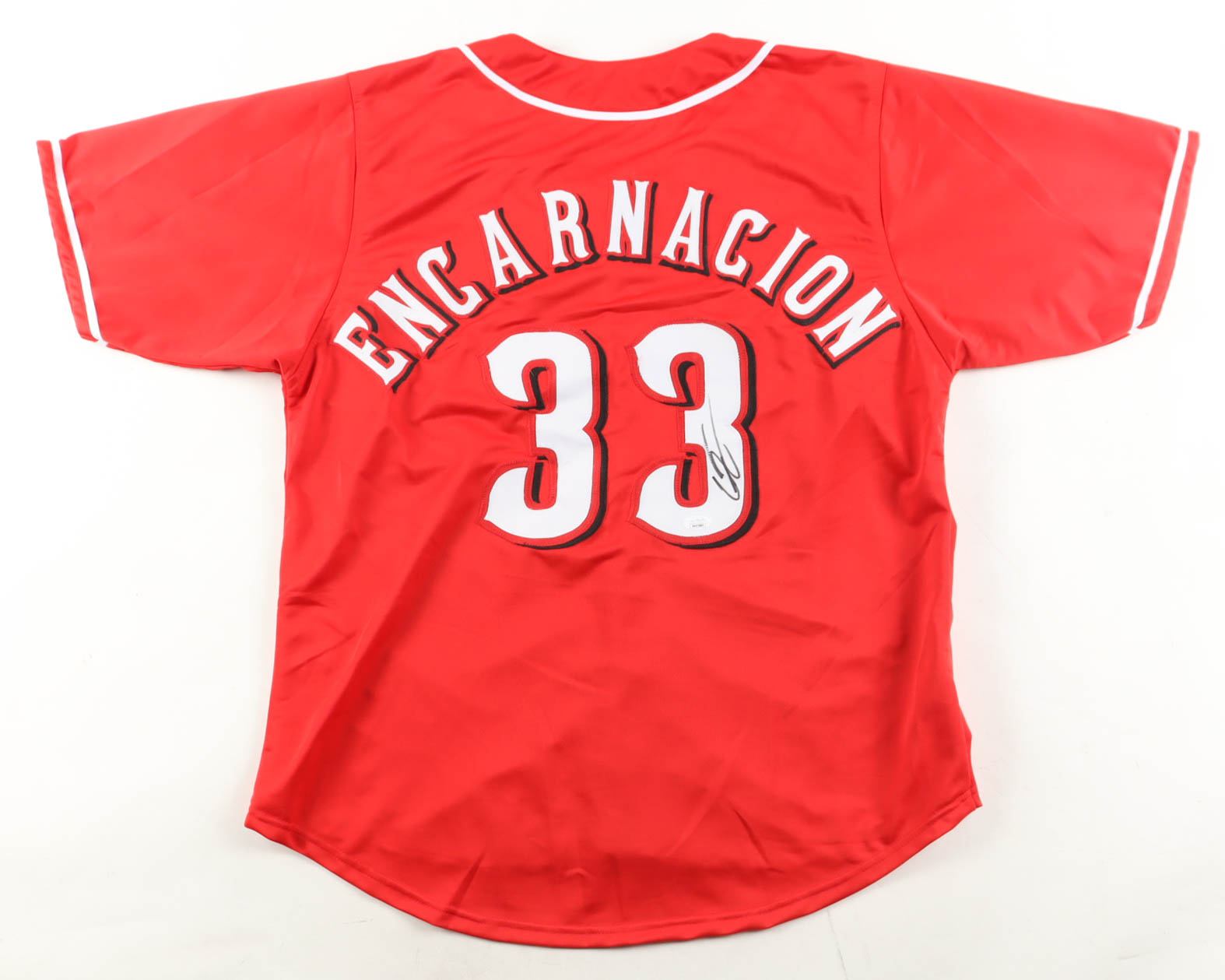 Christian Encarnacion-Strand Signed Jersey (JSA) at PristineAuction.com Christian Encarnacion-Strand Signed Jersey (JSA) at PristineAuction.com