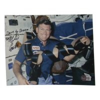Michael Coats Signed NASA 8x10 Photo Inscribed "Dare to Dream!" (Beckett) at PristineAuction.com