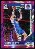 Stephen Curry 2024-25 Donruss Optic Hyper Pink #155 at PristineAuction.com