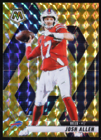Josh Allen 2025 Panini Mosaic Mosaic Reactive Yellow #150 at PristineAuction.com