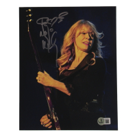 Nancy Wilson Signed 8x10 Photo with Band Logo Sketch (Beckett) at PristineAuction.com