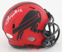 Thurman Thomas Signed Bills Rave Alternate Speed Mini Helmet (JSA) at PristineAuction.com