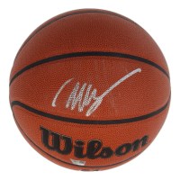 Victor Wembanyama Signed NBA Basketball (Fanatics) at PristineAuction.com