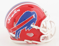 Thurman Thomas Signed Bills Speed Mini Helmet (JSA) at PristineAuction.com