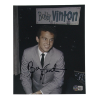 Bobby Vinton Signed 8x10 Photo (Beckett) at PristineAuction.com