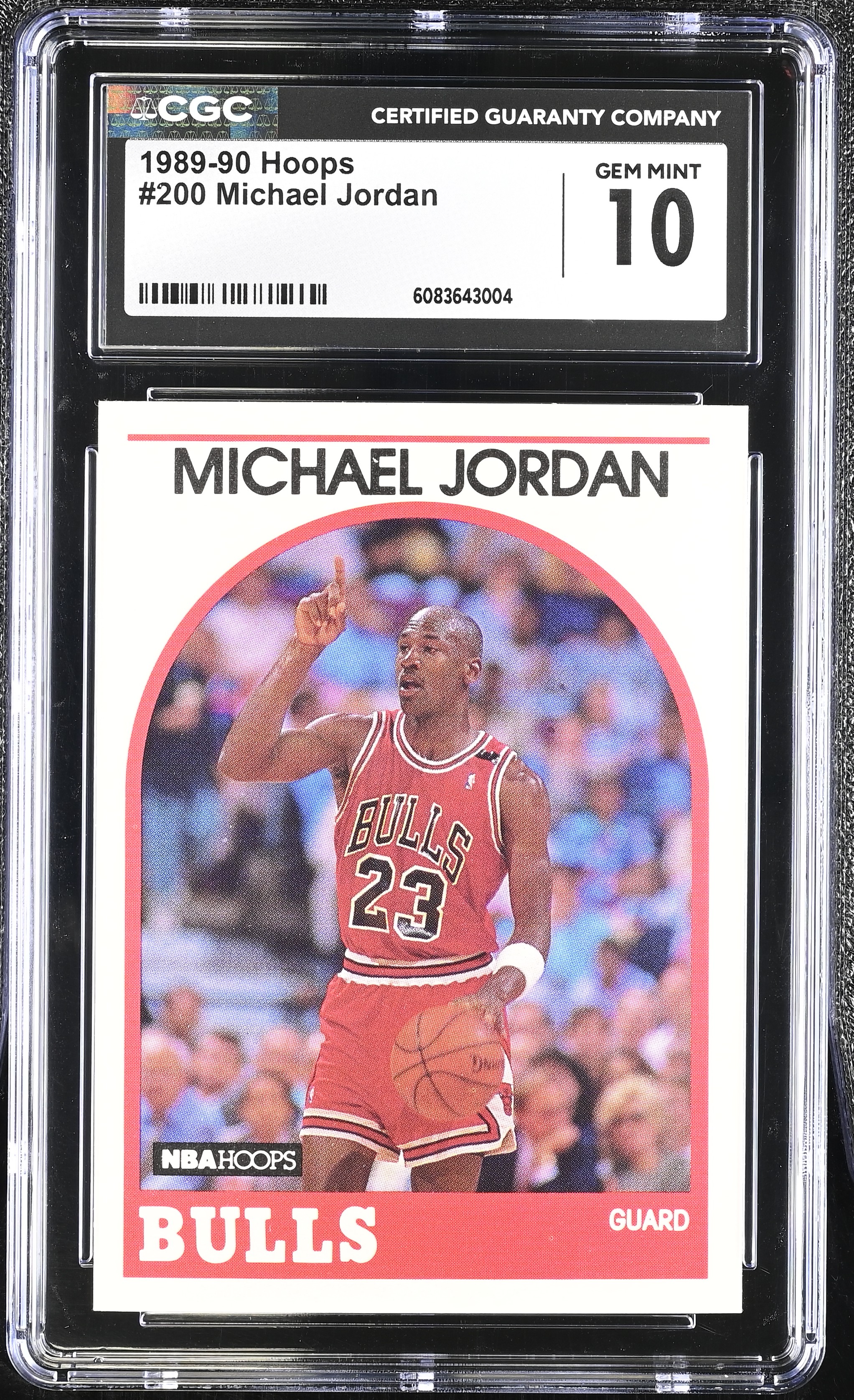 Michael Jordan 1989-90 Hoops #200 (CGC 10) at PristineAuction.com Michael Jordan 1989-90 Hoops #200 (CGC 10) at PristineAuction.com