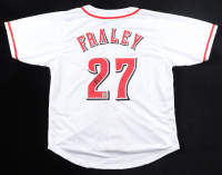 Jake Fraley Signed Jersey With Inscription (Playball Ink) at PristineAuction.com