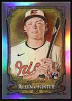 Jackson Holliday 2024 Topps Allen and Ginter Silver Portrait #277 RC at PristineAuction.com