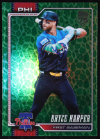 Bryce Harper 2026 Topps Easter Green Foil #250 at PristineAuction.com