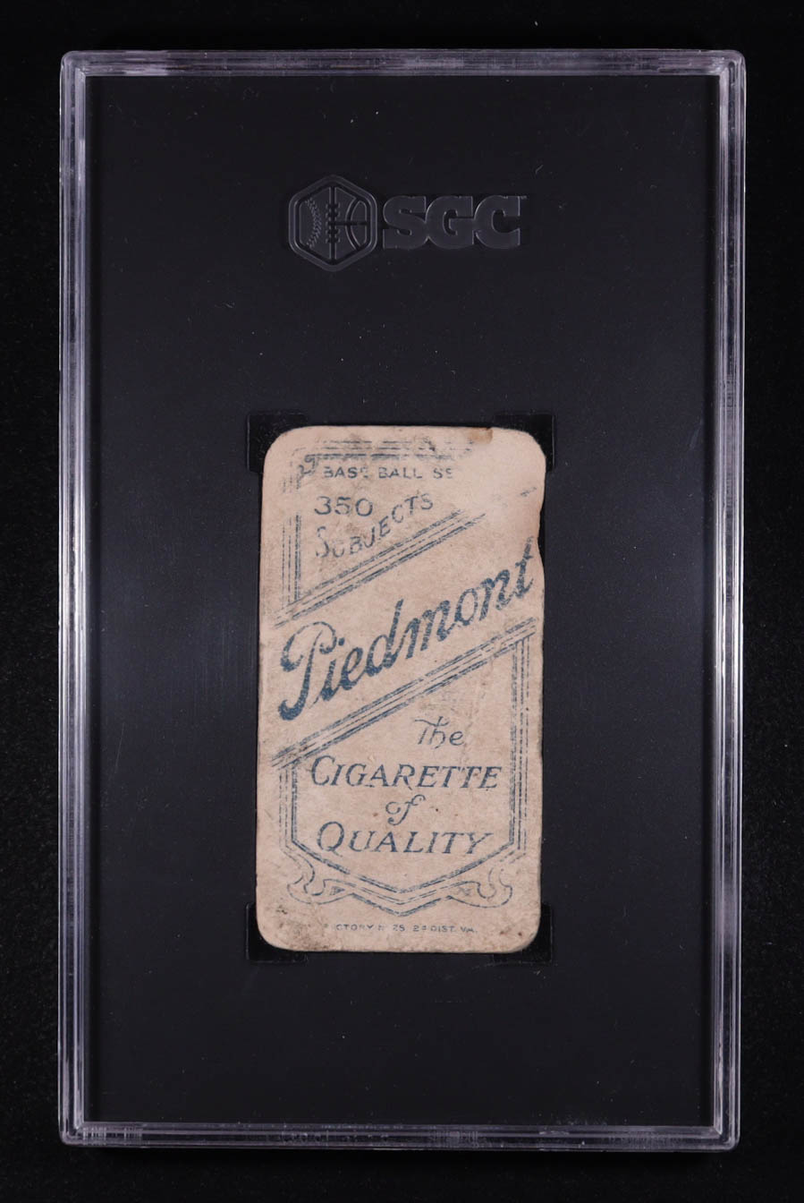 Bunk Congalton 1909-11 Piedmont Cigarettes T206 #NNO (SGC 1)(PR) at PristineAuction.com Bunk Congalton 1909-11 Piedmont Cigarettes T206 #NNO (SGC 1)(PR) at PristineAuction.com